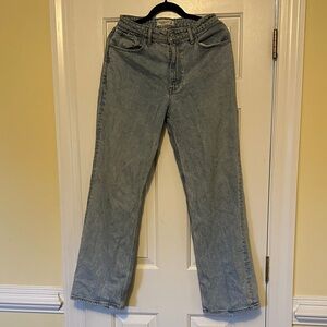 Abercrombie & Fitch Light Blue High Rise Jeans